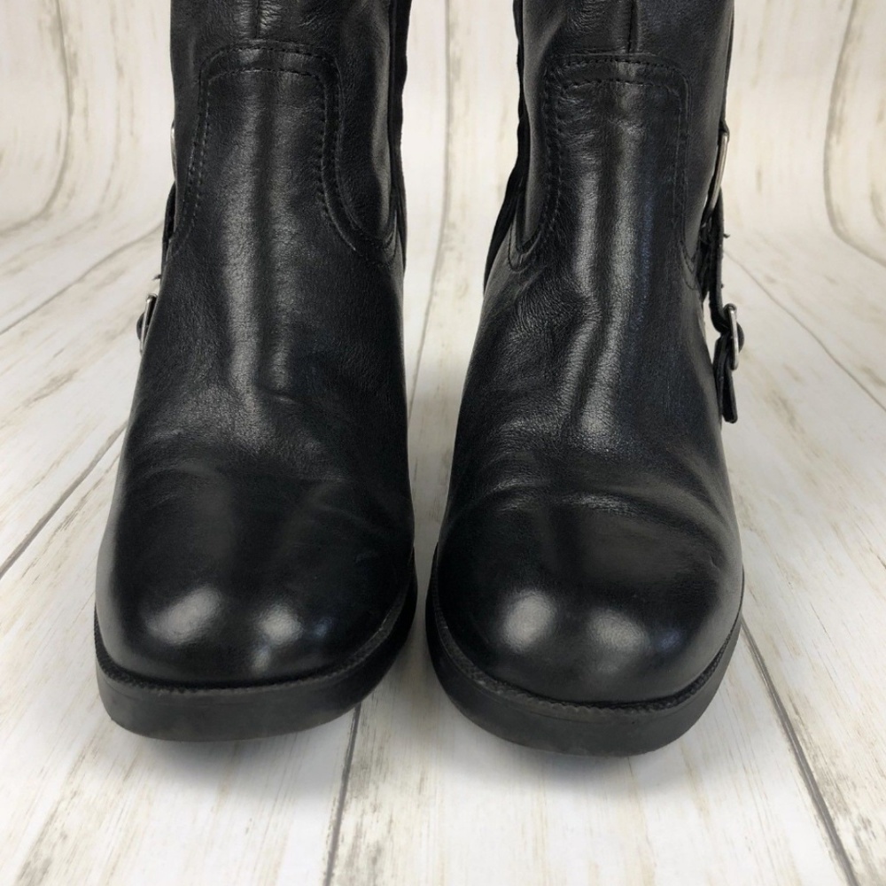 Ralph Lauren "Calvin" Leather Riding Boots - Picture 5 of 8